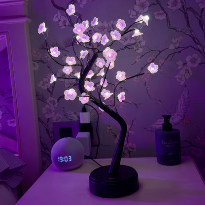 Lámpara Aesthetic de Flor de Cerezo