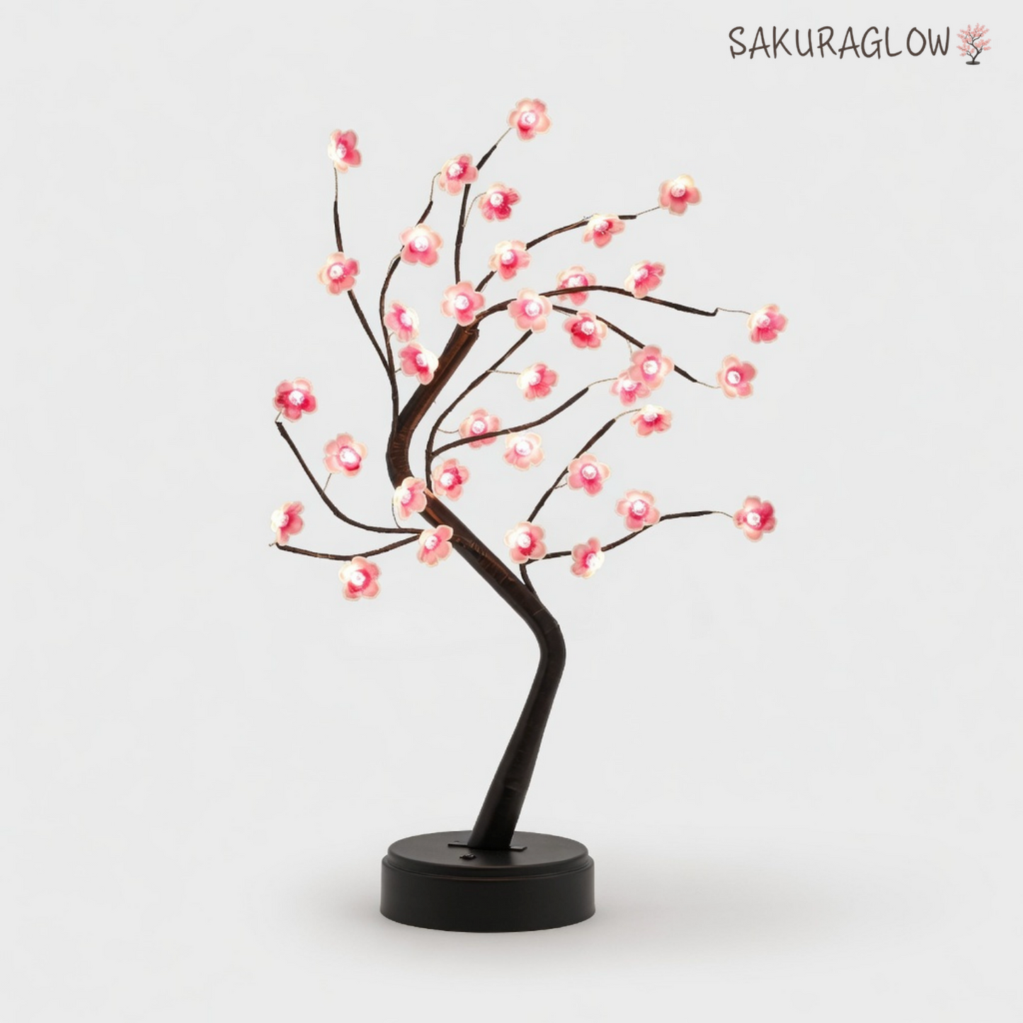 Lámpara Aesthetic de Flor de Cerezo