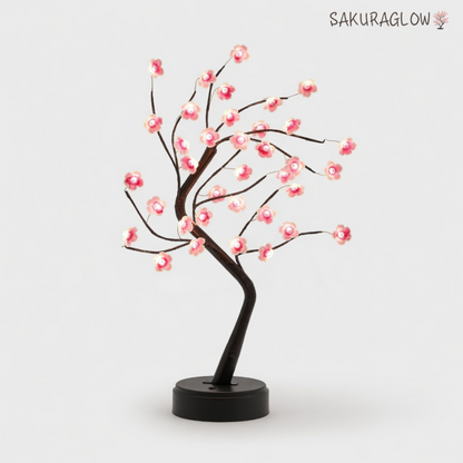 Lámpara Aesthetic de Flor de Cerezo