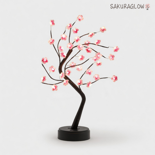 Lámpara Aesthetic de Flor de Cerezo