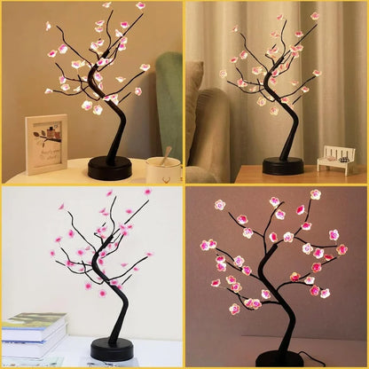 Lámpara Aesthetic de Flor de Cerezo