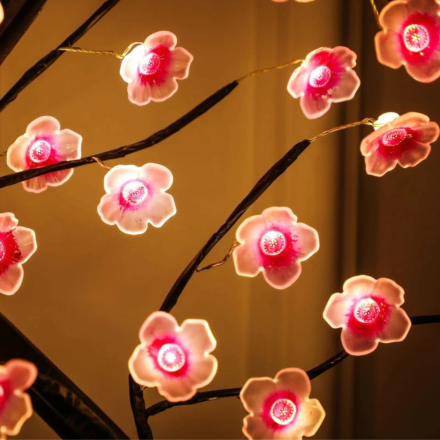 Lámpara Aesthetic de Flor de Cerezo