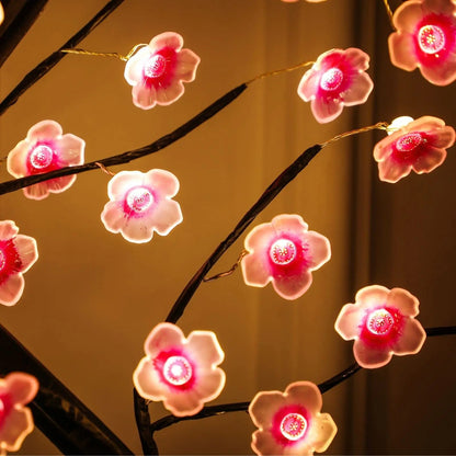 Lámpara Aesthetic de Flor de Cerezo