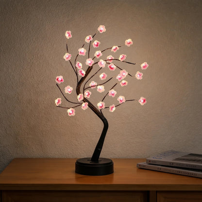 Lámpara Aesthetic de Flor de Cerezo